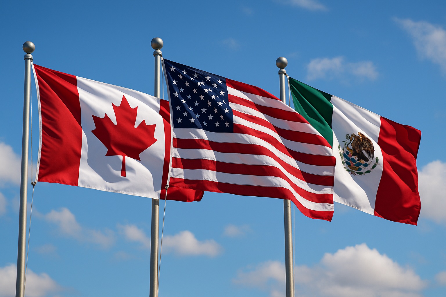 Flaggen Nordamerikas