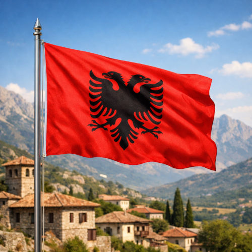 Albanien Flagge - Bedeutung, Farben, Symbolik & Herkunft