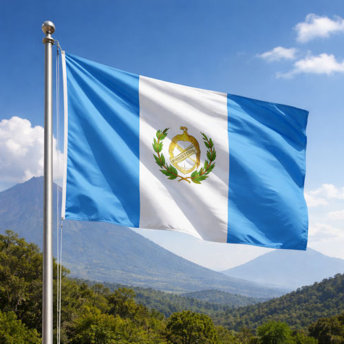 Guatemala Flagge - Bedeutung, Farben, Symbolik & Herkunft