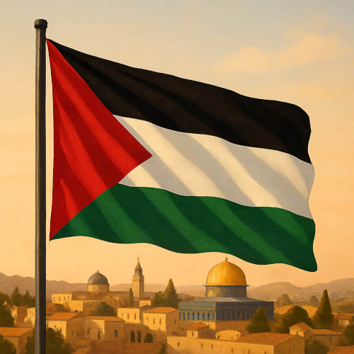 Palästina Flagge - Bedeutung, Farben, Symbolik & Herkunft