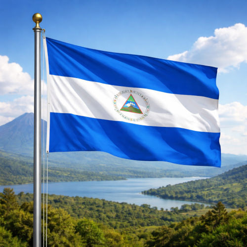 Nicaragua Flagge - Bedeutung, Farben, Symbolik & Herkunft