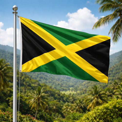 Jamaika Flagge - Bedeutung, Farben, Symbolik & Herkunft