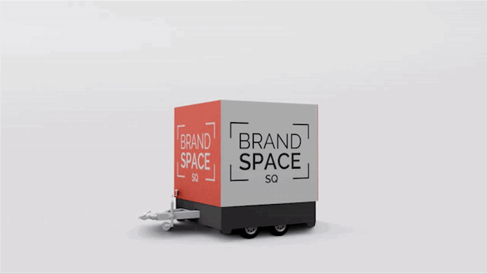 Mobile Roadshow & Event-Anhänger - Brandspace SQ
