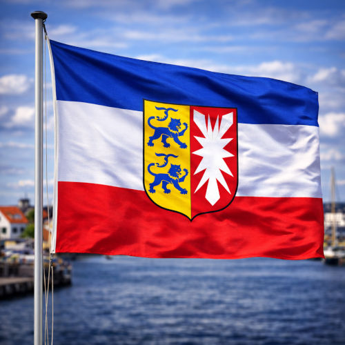 Schleswig-Holstein Flagge - Bedeutung, Farben, Symbolik & Herkunft