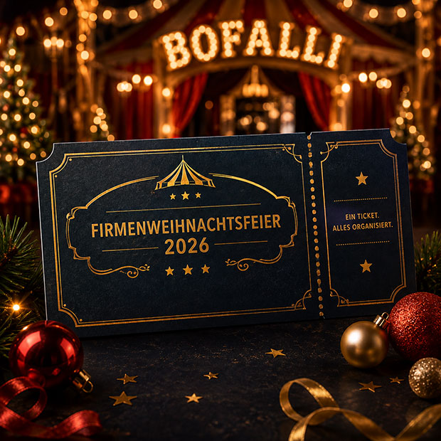 Weihnachtsfeier für Unternehmen damit Sie und Ihr Team einen unvergesslichen Jahresabschluss feiern können.