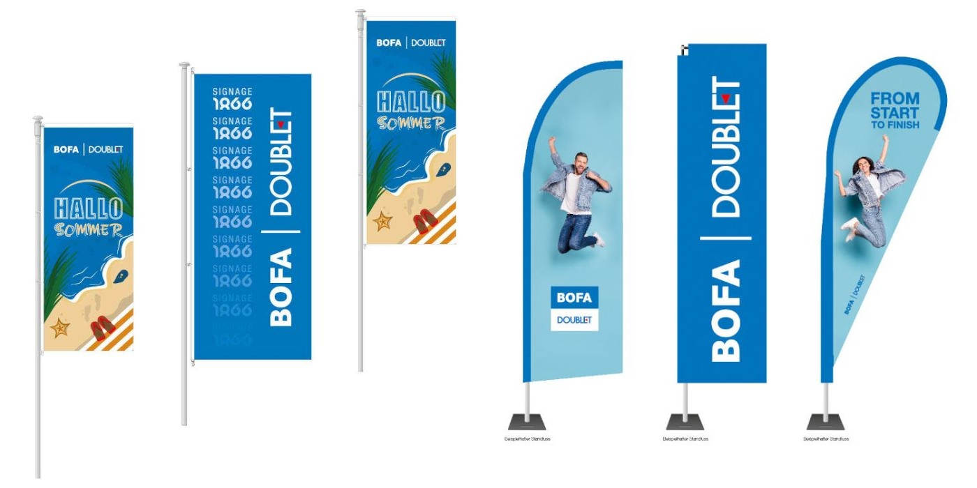 Branding für den Aussenbereich - Werbemittel und Branding-Ideen für Unternehmen Branding für den Aussenbereich - Werbemittel und Branding-Ideen für Unternehmen