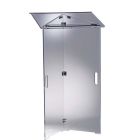 Rednerpult transparent zusammenklappbar 1