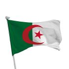Algerien Flagge im Querformat für Fahnenmasten im Außenbereich
