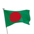 Bangladesch Flagge im Querformat zur Befestigung am Fahnenmast