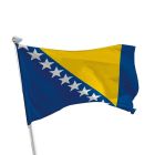 Bosnien und Herzegowina Flagge Querformat 1