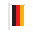 Deutschland Hängeflagge - B x H: 80 x 200 cm 1