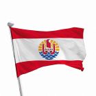 Französisch Polynesien Flagge für Fahnenmasten