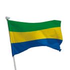 Gabun Flagge für Fahnenmasten