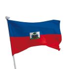 Haiti Flagge Querformat