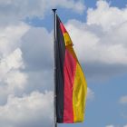 Hissfahne Deutschland Hochformat