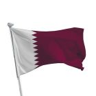 Katar Flagge im Querformat für Fahnenmasten im Außenbereich