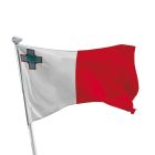 Malta Flagge Querformat 1