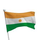 Niger Flagge im Querformat für Fahnenmasten im Außenbereich