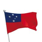 Samoa Flagge für Fahnenmasten