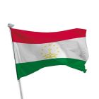 Tadschikistan Flagge im Querformat für Fahnenmasten im Außenbereich
