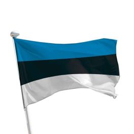 Estland Flagge Querformat 1