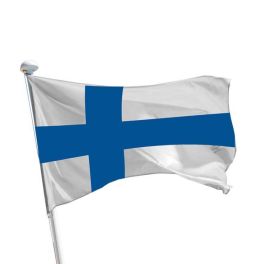 Finnland Flagge Querformat 1