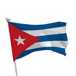 Kuba Flagge Querformat
