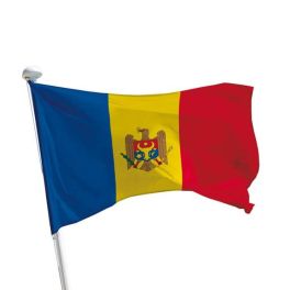 Moldau Flagge Querformat 1