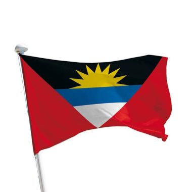 Antigua und Barbuda Flagge Querformat