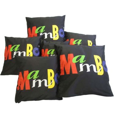 Bedruckte Kissen