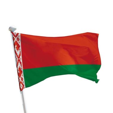 Belarus Flagge Querformat 1