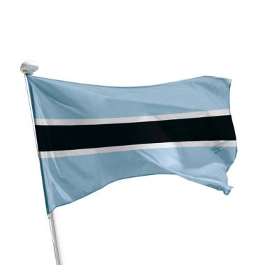 Botswana Flagge für Fahnenmasten