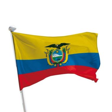 Ecuador Flagge Querformat