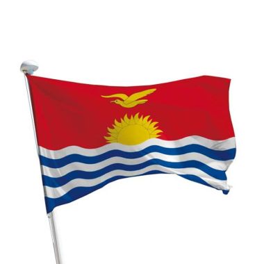 Kiribati Flagge für Fahnenmasten