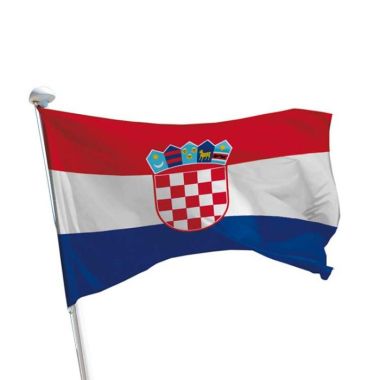 Kroatien Flagge Querformat 1