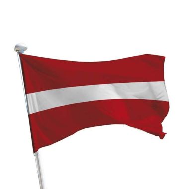 Lettland Flagge Querformat 1