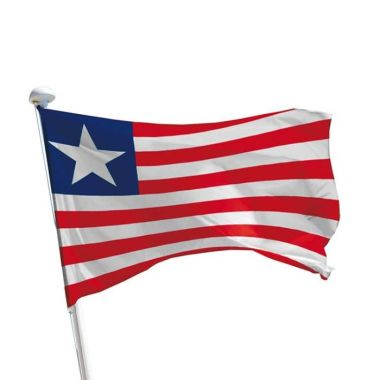Liberia Flagge für Fahnenmasten