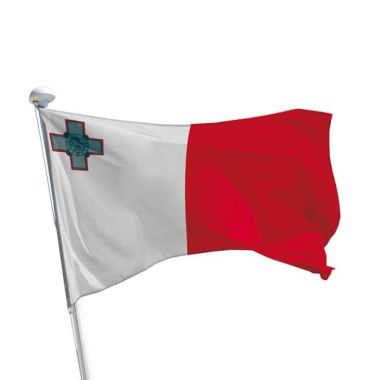 Malta Flagge Querformat 1