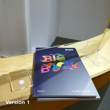 Mobiler Hygieneschutz aus Acrylglas 1