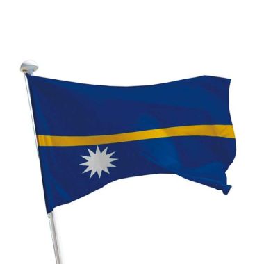 Nauru Flagge für Fahnenmasten