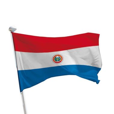 Paraguay Flagge Querformat