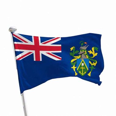 Pitcairninseln Flagge im Querformat für Fahnenmasten im Außenbereich