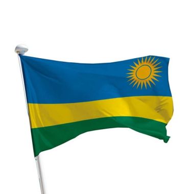 Ruanda Flagge für Fahnenmasten