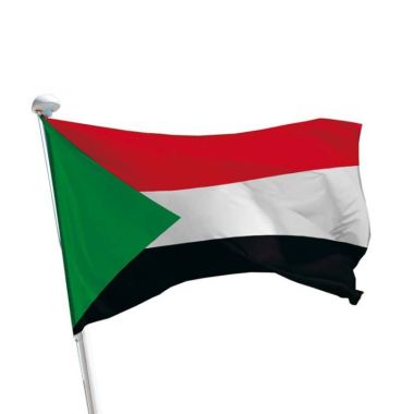 Sudan Flagge für Fahnenmasten