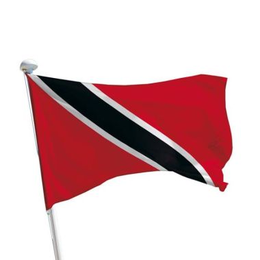 Trinidad und Tobago Flagge Querformat