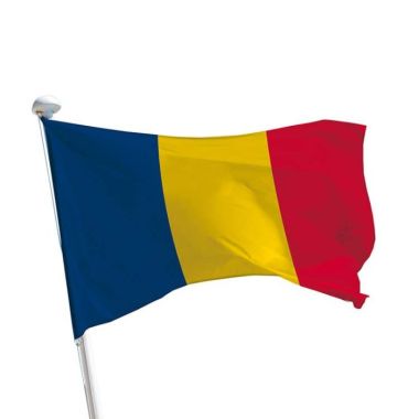 Tschad Flagge für Fahnenmasten