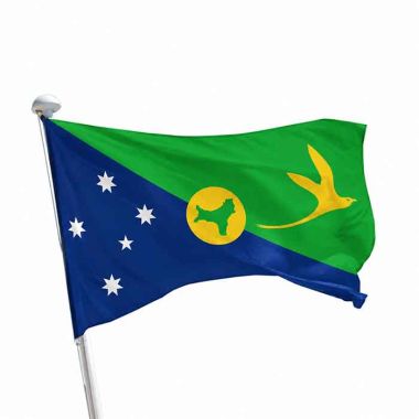 Weihnachtsinsel Flagge für Fahnenmasten