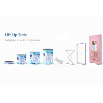 Unsere Lift-Up Serie: schnelle Montage, maximale Wirkung