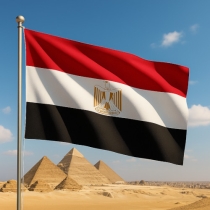 Ägypten Flagge - Bedeutung, Farben & Herkunft im Überblick