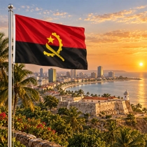 Angola Flagge - Bedeutung, Farben, Symbolik & Herkunft